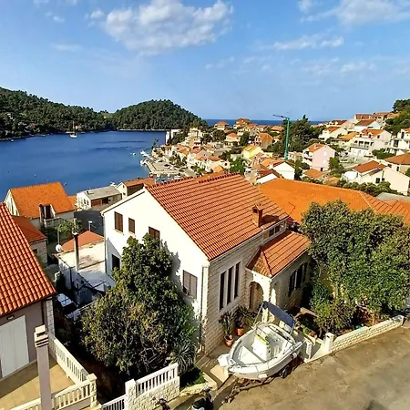 Apartmán Bertie's - One Bedroom With Terrace And Sea View A2 Smokvica (Korcula)